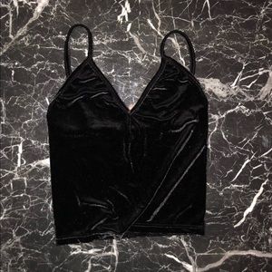 Brandy Melville Joanne Velvet tank